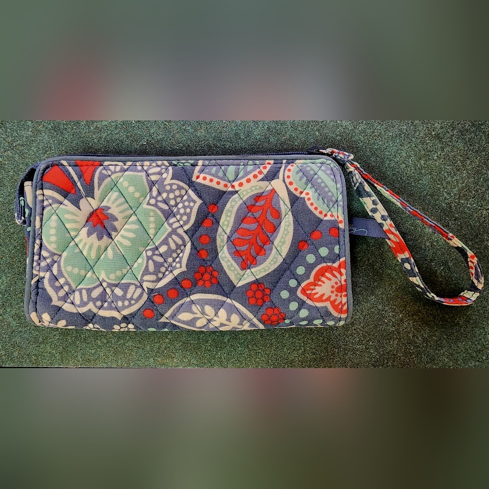 Floral Quilted Wallet